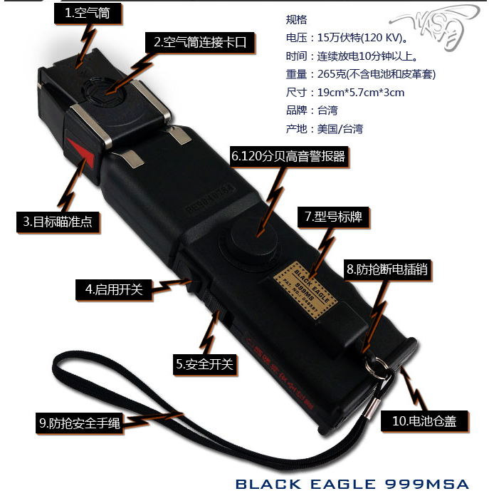 防身用品價格怎么相差那么大？